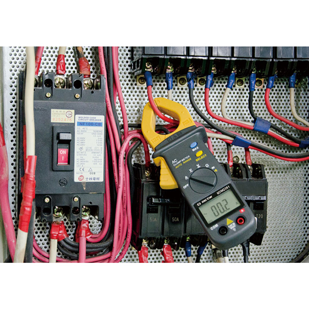 KING TONY (9DM2351) Клещи токоизмерительные AC/DC