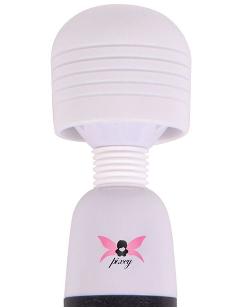 Бело-черный, работающий от USB вибромассажёр Black Edition - 32 см. (Цвет: белый с черным)