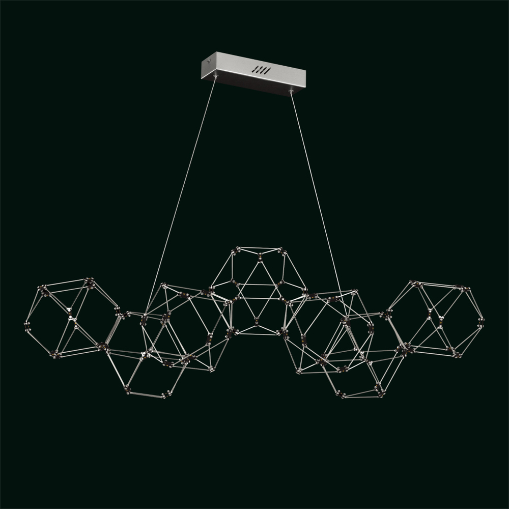 Люстра Lucciola 7A chrome