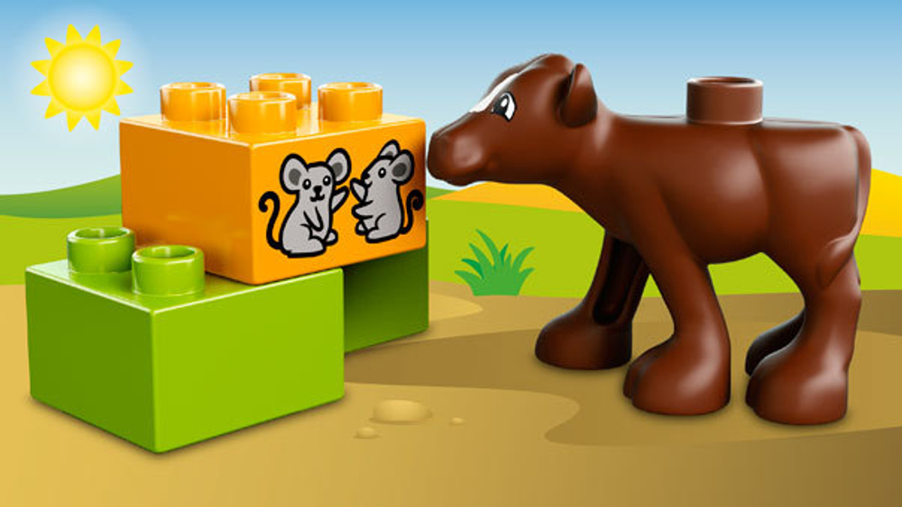LEGO Duplo: Телёнок 10521 — Baby Calf — Лего Дупло