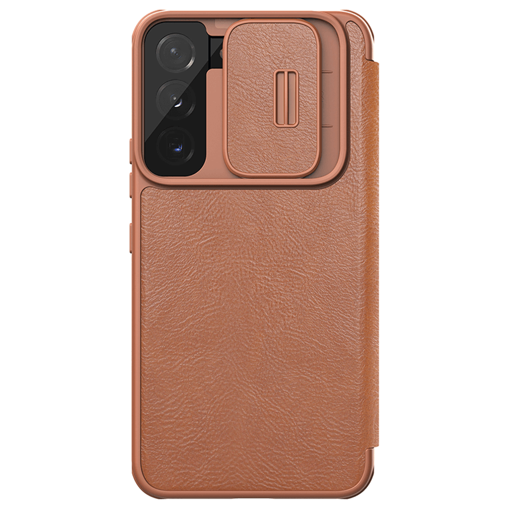 Кожаный чехол-книжка Nillkin Leather Qin Pro для Samsung Galaxy S22 Plus