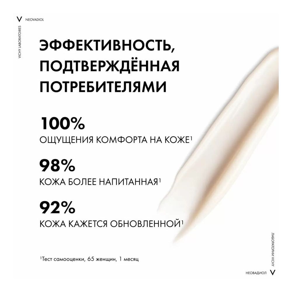 Vichy Neovadiol Post-Menopause Восстанавливающий питательный ночной крем, 50 мл