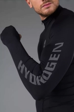 Мужская футболка  HYDROGEN ZIPPED SECOND SKIN LS (R00500-007)