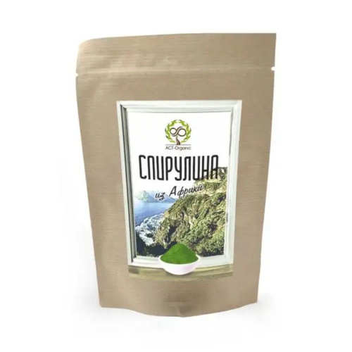 Суперфуд Спирулина порошок из Африки ACT-Organic