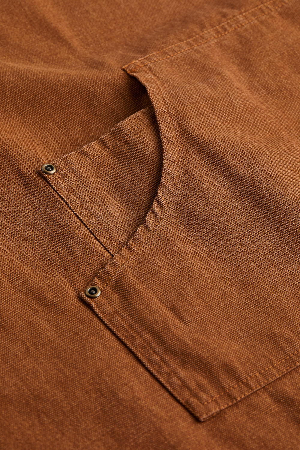 H&M HOME Хлопковый кухонный фартук, коричневый