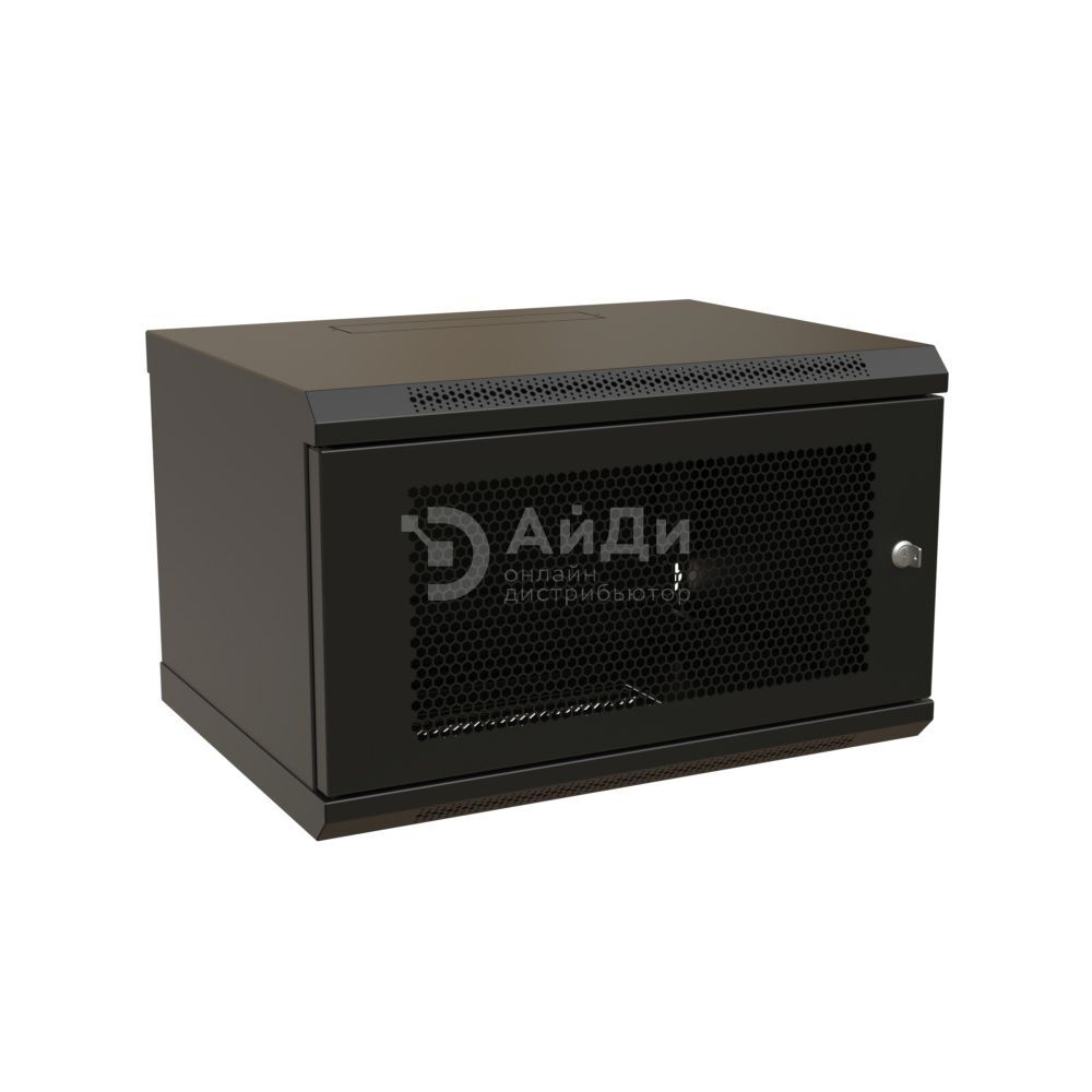 Шкаф телекоммуникационный настенный WRline WR-TW-0666-SD-RAL9004