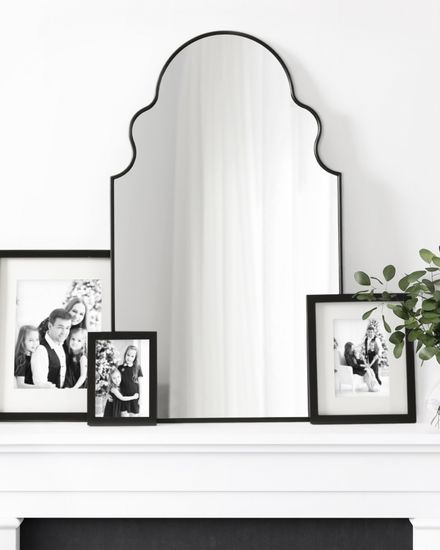 Зеркало в чёрной раме “Шифа”