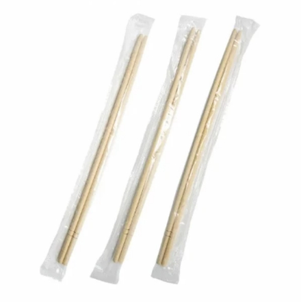 Палочки для еды Complement в индивидуальной полиэтиленовой упаковке круглые (22,5) (100 пар)