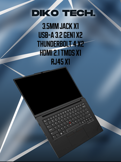 Ноутбук Lenovo ThinkPad T14p AI 2025 / Ultra 9 285Н / 32GB / 1TB / Черный