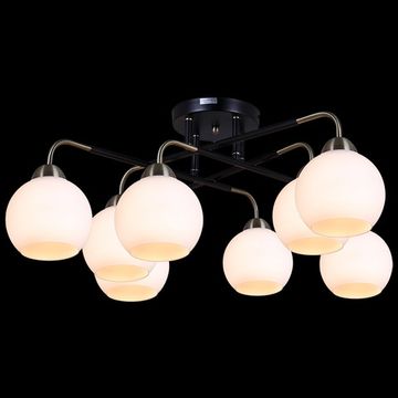 Люстра потолочная ILLUMICO E27 IL0252-8CSQ-79 BK AB