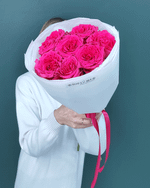 Роза малиновая Фулл Монти,7шт(00451)