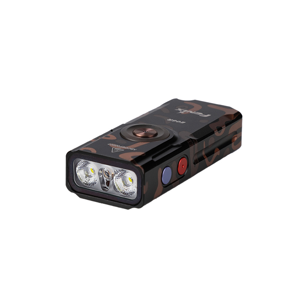 Фонарь-брелок Fenix E06R белый