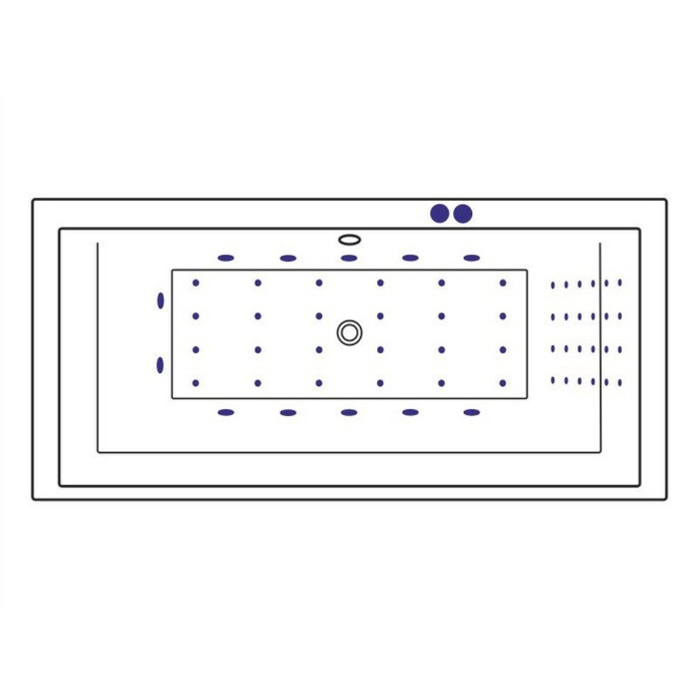Акриловая ванна Excellent Crown Grand Nano 190x90 WAEX.CRG19.NANO