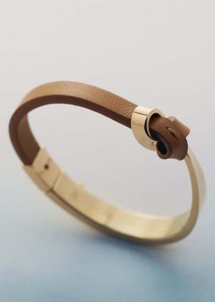 Polène Браслет Ormé Bangle, цвет верблюжьей шерсти