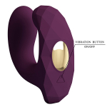 Фиолетовый вибратор для стимуляции точки G с управлением через приложение Pretty Love Billy BI-300051HP