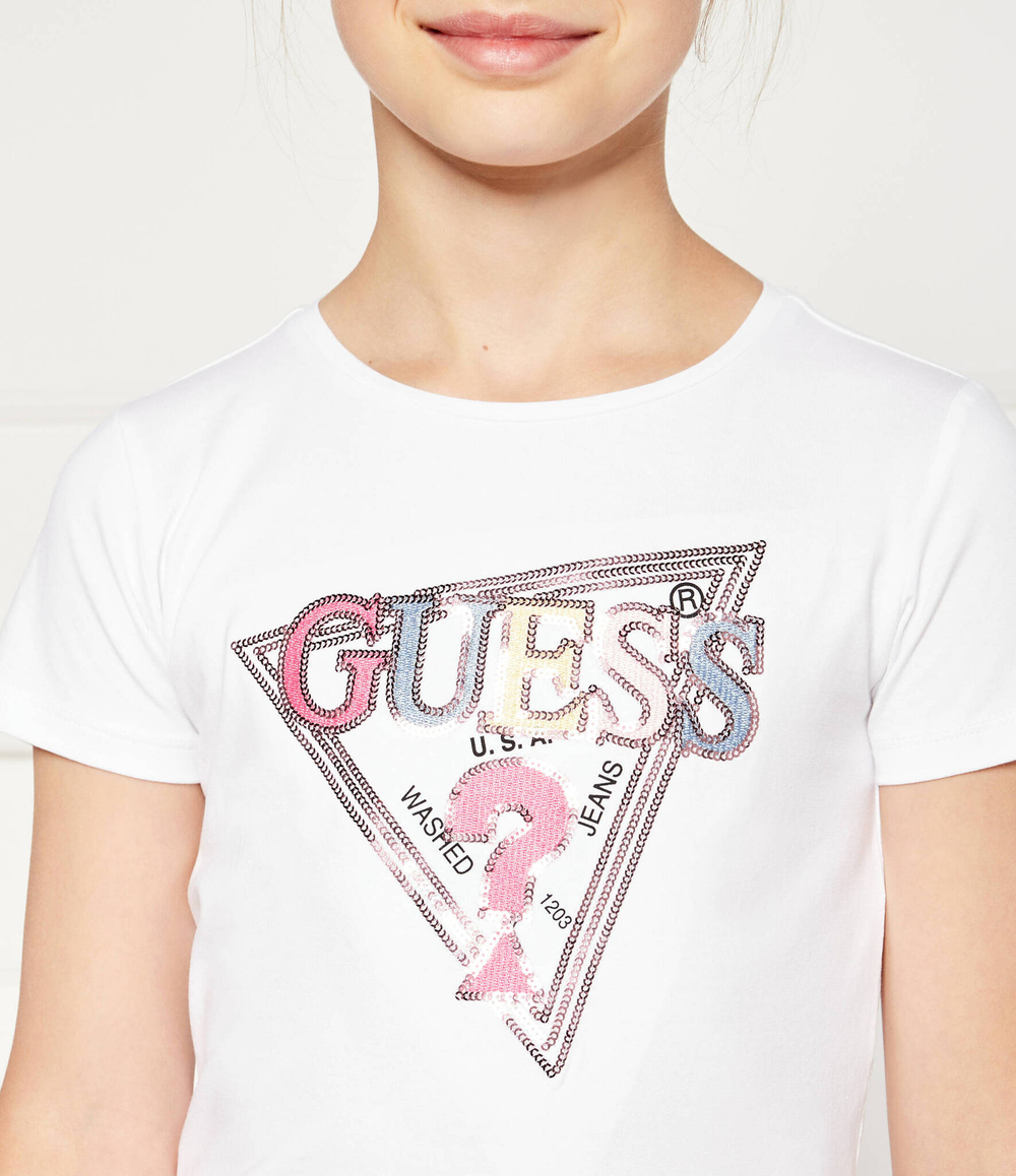Футболка Guess - белый(K4YI10 K6YW4)