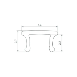 Экран SL-W7-2000 OPAL (Arlight, Пластик) 019324