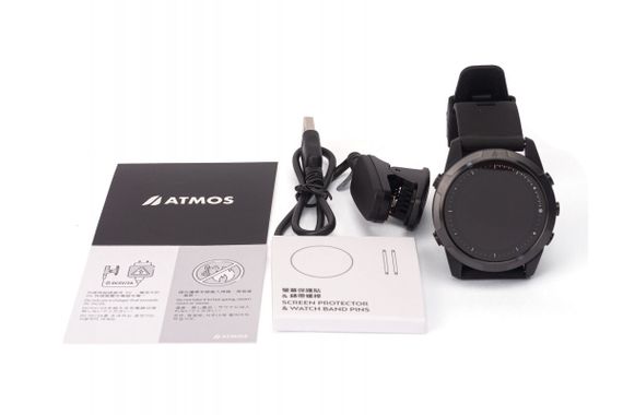 Компьютер-декомпрессиометр подводный Atmos Mission2 черный