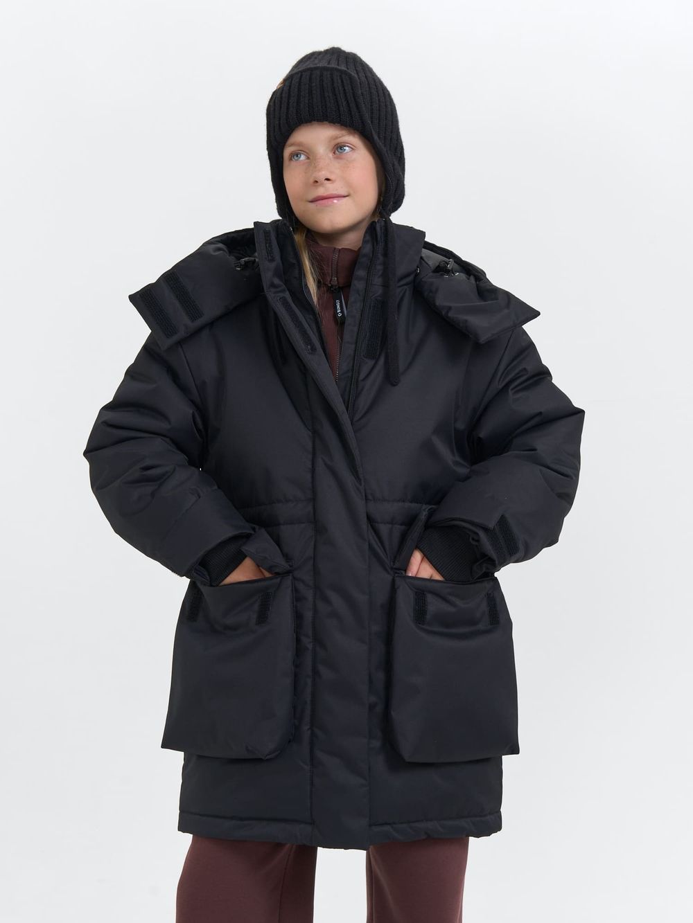 Куртка зимняя "Уголь" 7+