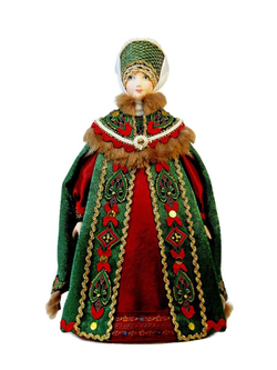 Кукла коллекционная Боярыня в распашной телогрее
