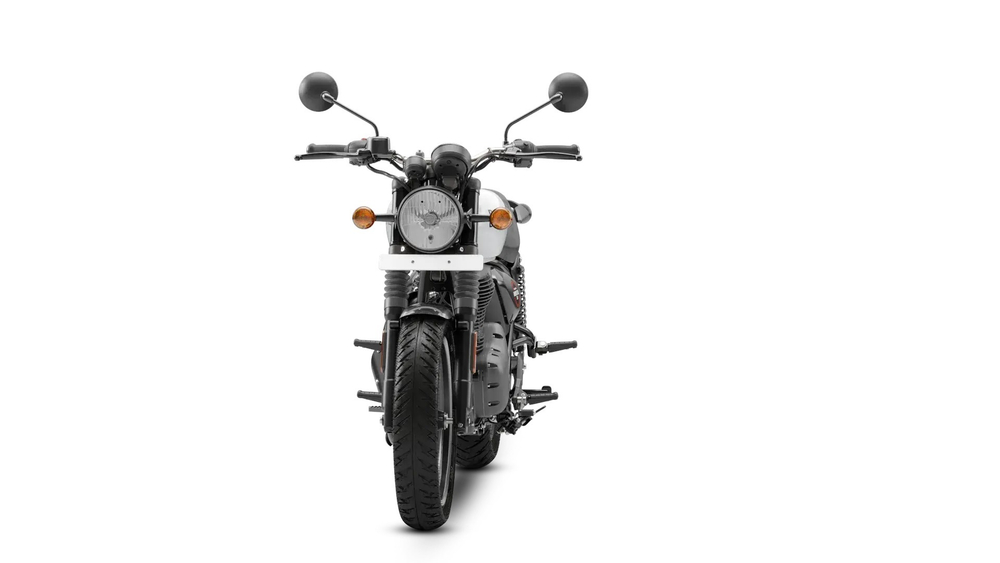 Royal Enfield Hunter 350 Dapper White