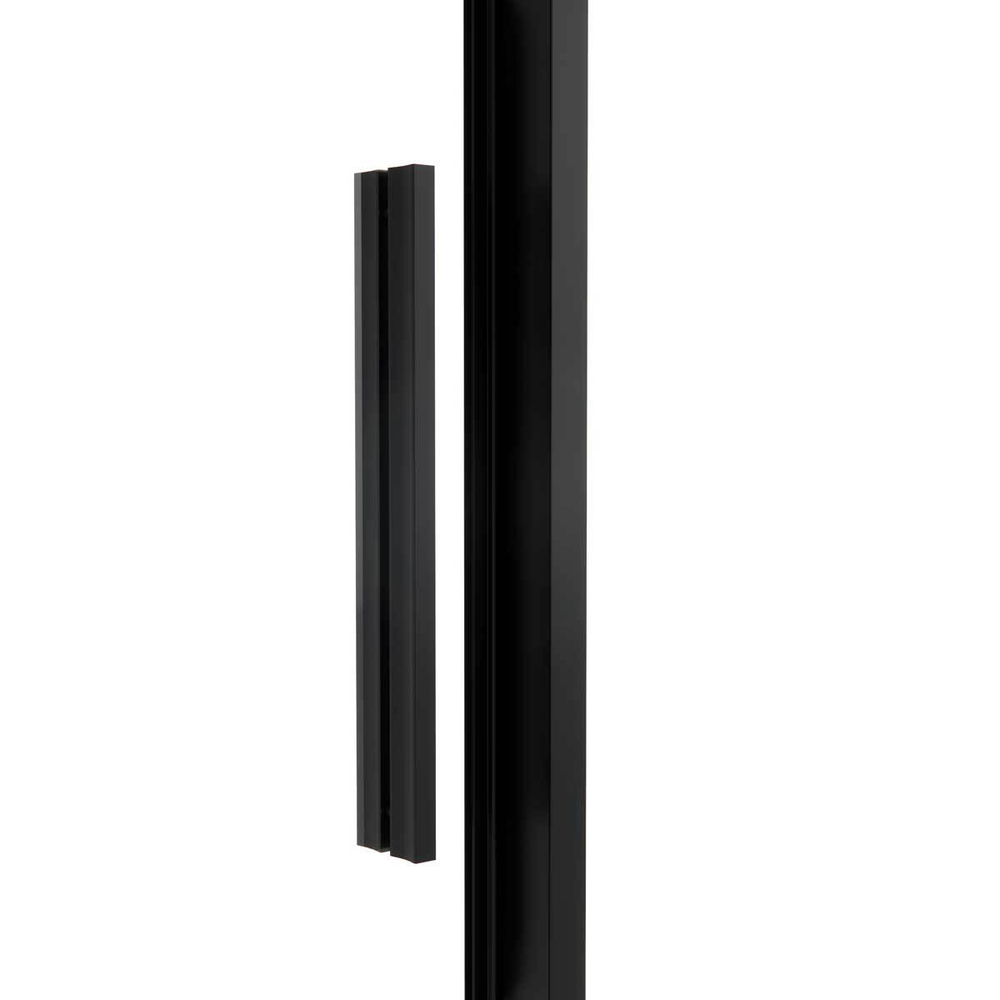 Душевая дверь Slim Soft VDS-1SS150CLB, 1500, черный, стекло прозрачное