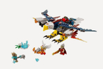 LEGO Chima: Огненный истребитель Орлицы Эрис 70142 — Eris' Fire Eagle Flyer — Лего Чима