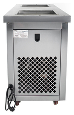 Фризер для жареного мороженого Foodatlas KCB-2F (стол для топпингов, 2 компрессора)