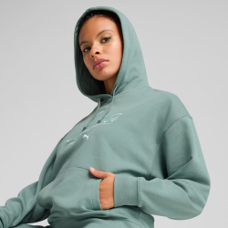 Толстовка женская PUMA ESS SCRIPT Comfort Hoodie TR