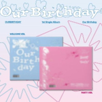 (ПРЕДЗАКАЗ) Альбом OURBIRTHDAY - OUR BIRTHDAY 1st Single Album PHOTOBOOK 2 Version SET