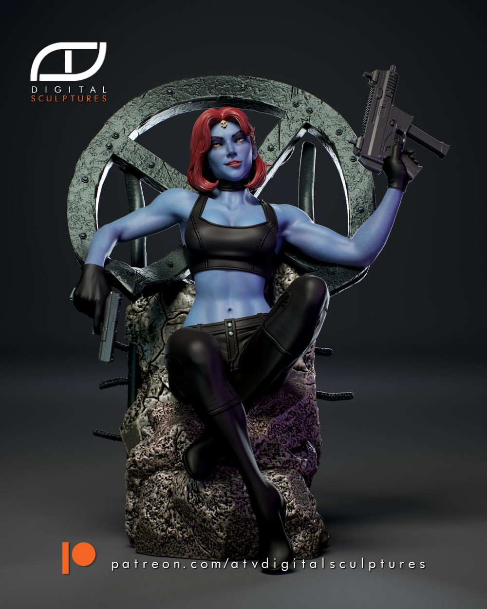 Мистик Рэйвен Даркхолм Mystique Raven Darkholme