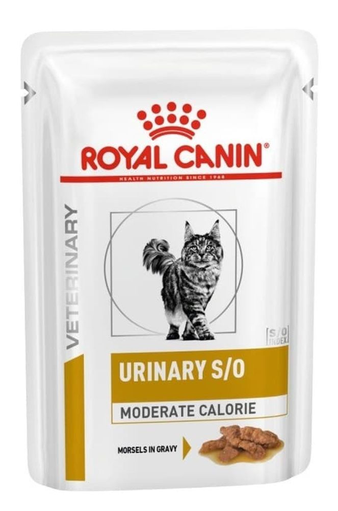 Royal canin Urinary S/O Moderate Calorie пауч  3+1 АКЦИЯ!!!