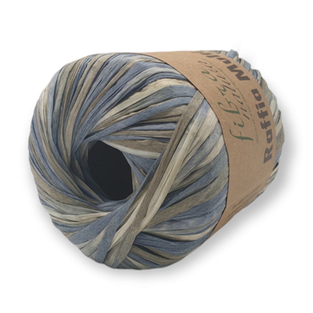 Пряжа Raffia Multi 35г, 90м, 100% целлюлоза (цена за 1шт)