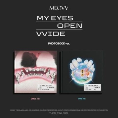 Альбом MEOVV - MY EYES OPEN VVIDE 1st EP Album PHOTOBOOK RANDOM Version