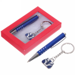 Набор подарочный «Цветочек» (ручка и брелок), микс цветов