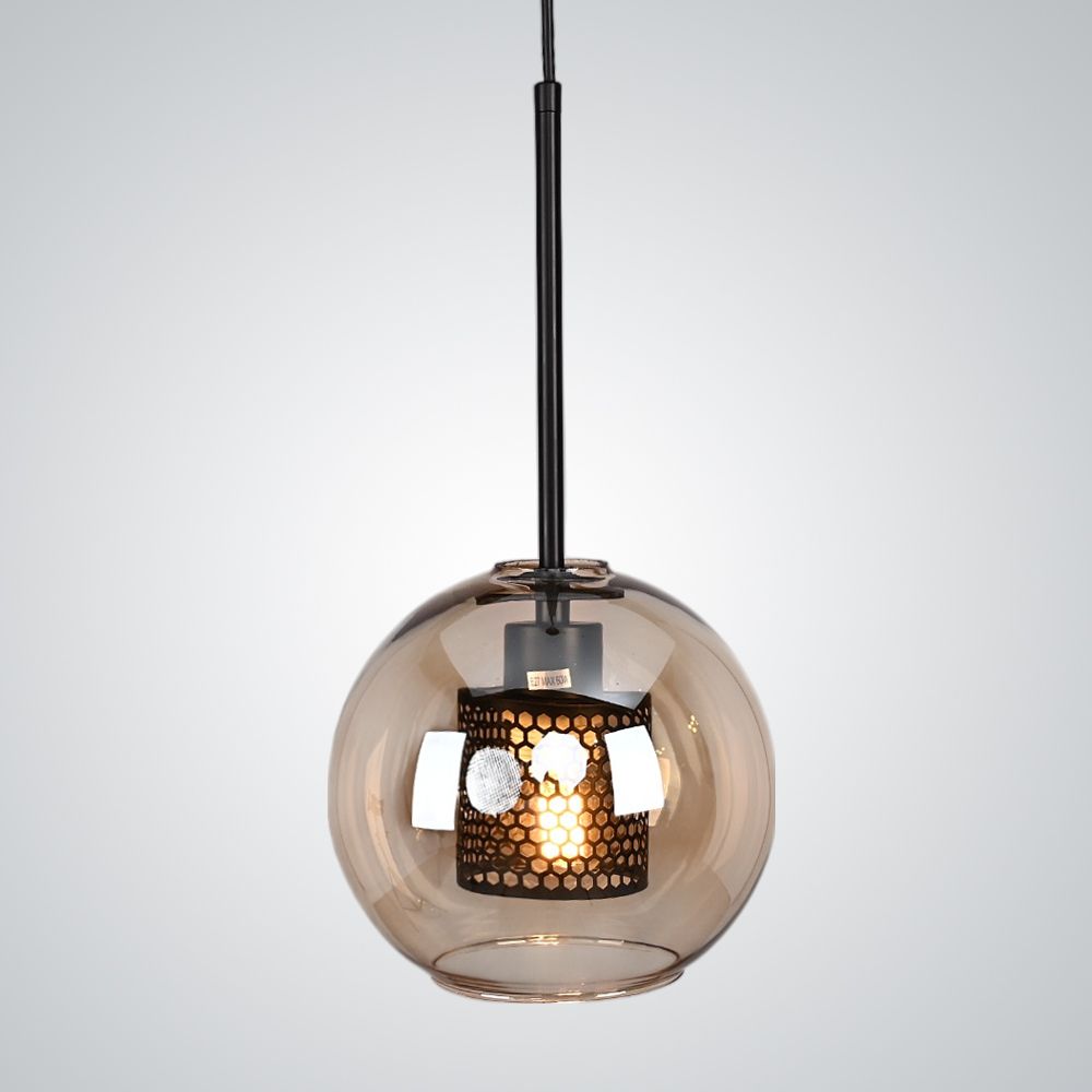 Подвесной светильник CATCH AMBER Ball S D20