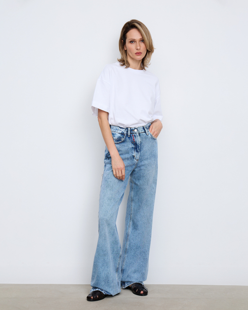 Джинсы Woman Loose Fit Jeans Blue