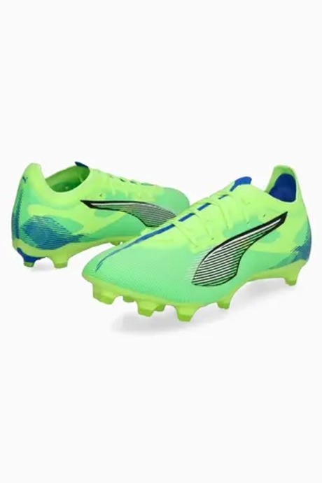Бутсы Puma Ultra 5 Match FG/AG - зеленый