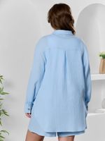 Рубашка Вуаль-6 Виотекс ГОЛУБОЙ