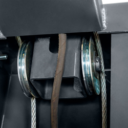 Автоподъемник двухстоечный ROSSVIK V2-5.5L г/п 5.5т, 380В, с верхней синхронизацией. Серый RAL7016