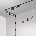 358424 SHINO NT20 154 черн Трековый светильник для низков. шинопровода IP20 LED 4000K 20W 48V FLUM