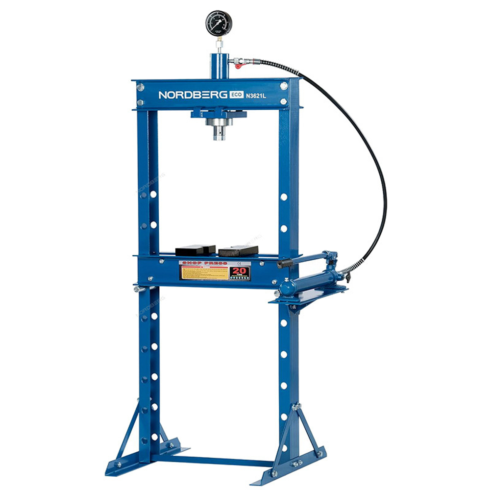 NORDBERG (N3621L) Пресс гидравлический 20 т, разборная рама