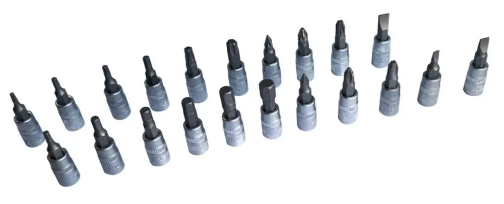 Набор инструмента 46пр. 1/4''(6-гран.)(4-14мм) Forsage F-2462-5