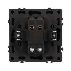 Механизм выключателя одноклавишный перекрёстный SWT-NOBE-MKX1-SFPL-GR (230V, 10A) (Arlight, -) 054251