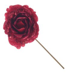 GAEM Цветок искусственный "Роза", L11 W11 H27 см