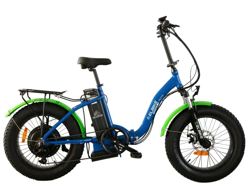 Электрофэтбайк Elbike Taiga 1 Elite (Синий)