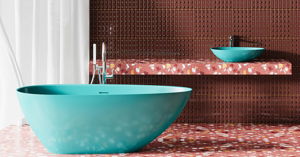 Ванна PAOLA 172x83 матовая покраска по RAL полностью