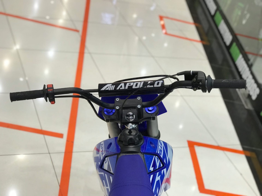 Питбайк Apollo RFZ START 110E Auto 14/12 Синий 2021