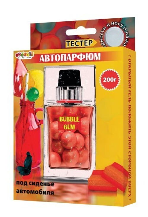 Ароматизатор под сиденье  Super Flover Max  Bubble Gum 170 гр (FOUETTE)