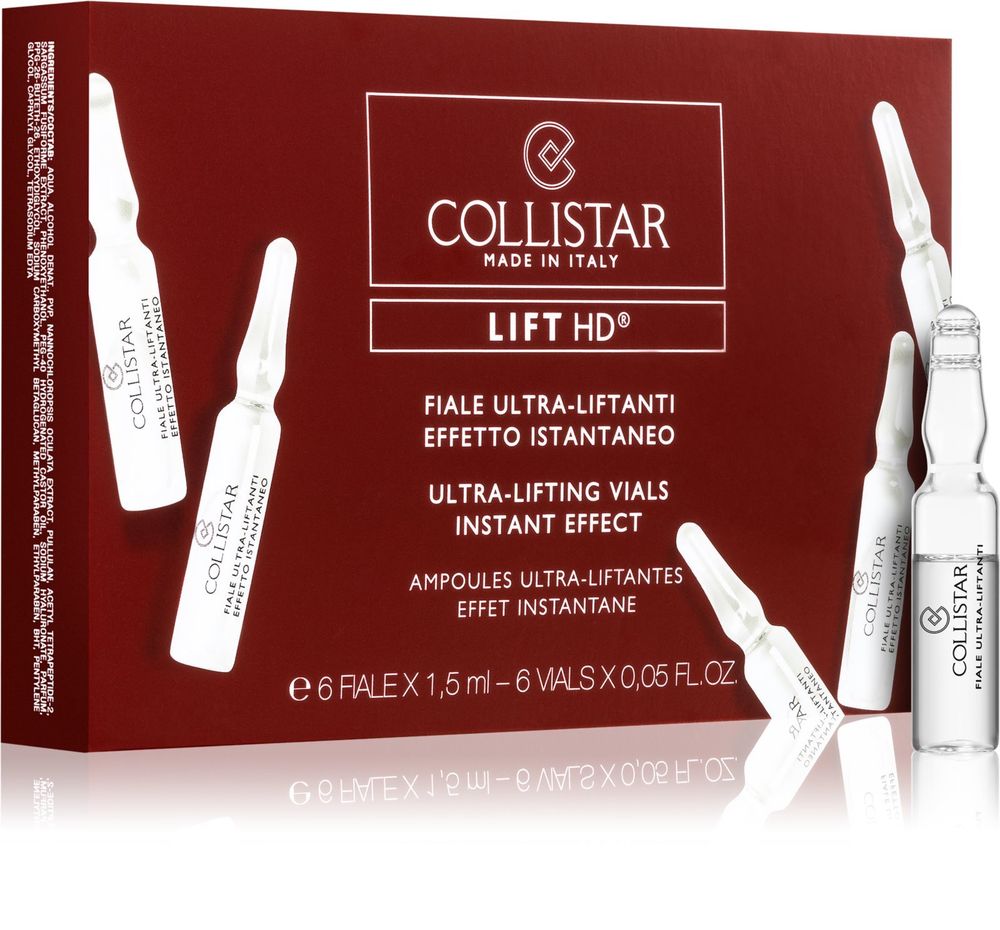 Collistar Lift HD Ultra-Lifting Vials Instant Effect лифтинговая сыворотка для лица